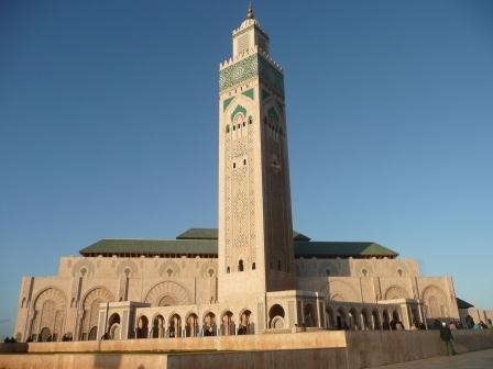 Hassan II Mosque in Rabat