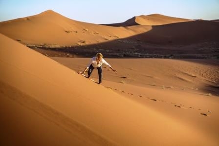 Sandboarding